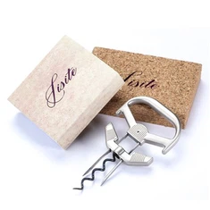 Zinklegering manual 2 i 1 flaskeåbner